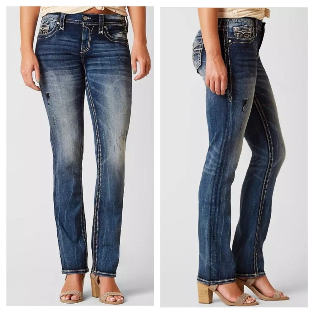 ⭐️Rock Revival Magnor Easy Straight Denim Jean Size 31 - Picture 2 of 16